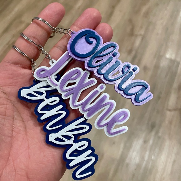 1pc Custom Made Name Keychains/Bagtags - Picture 5 of 6